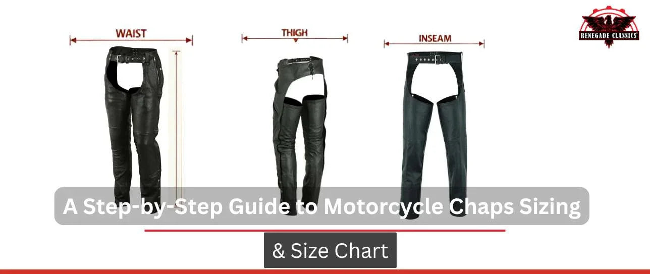 A StepbyStep Guide to Motorcycle Chaps Sizing & Size Chart