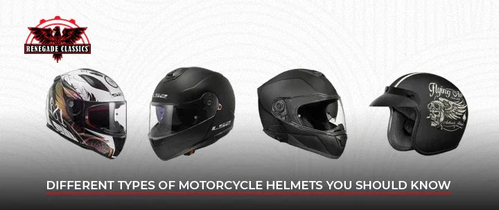 types of motorcycle helmets