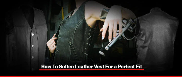 how to soften leather vest