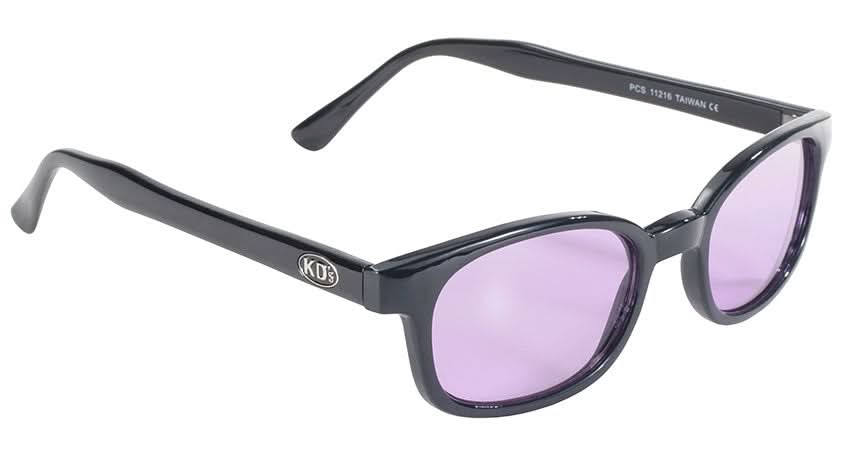 11216 X - KD'S BLK FRAME/LIGHT PURPLE LENS Renegade Classics