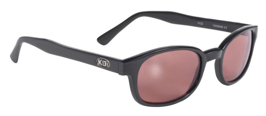 12120 X - KD'S MATTE BLK FRAME/ROSE LENS Renegade Classics