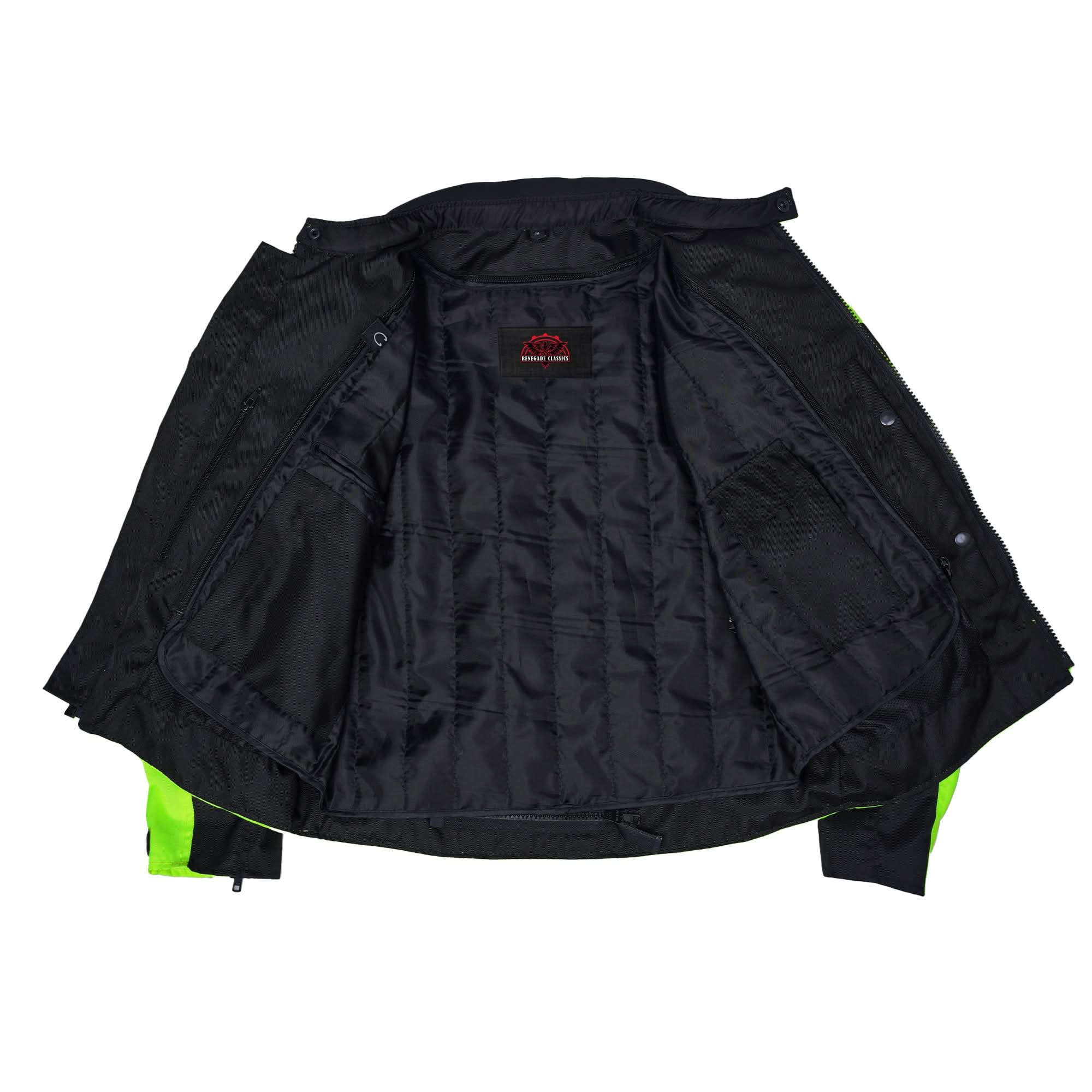 Performer Men's High-Vis Racer Mesh Jacket