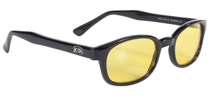 10112 X - KD'S BLK FRAME/YELLOW LENS Renegade Classics