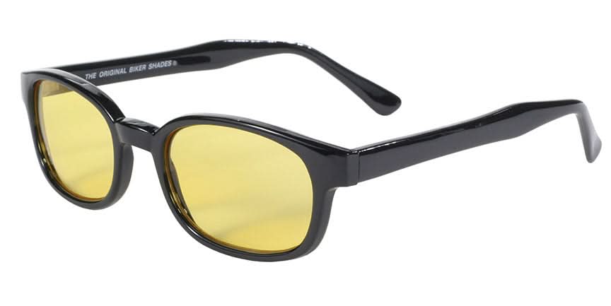 10112 X - KD'S BLK FRAME/YELLOW LENS Renegade Classics