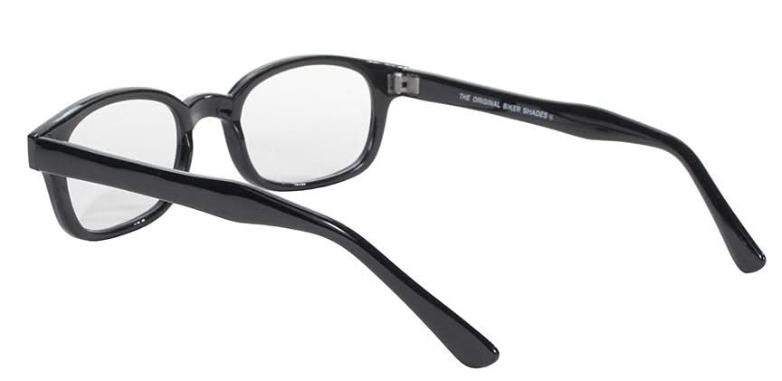 1015 X - KD'S BLK FRAME/CLEAR LENS Renegade Classics