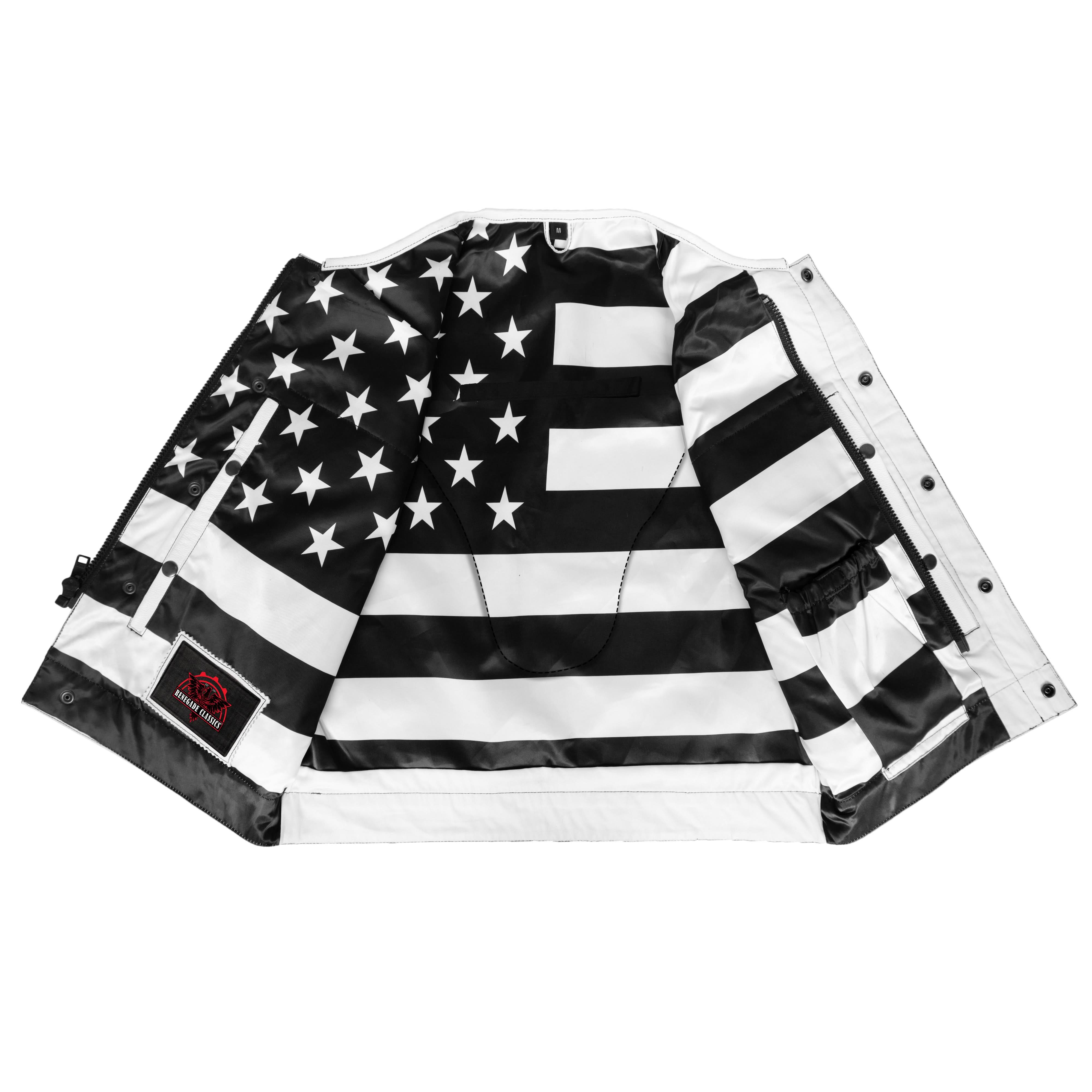 Glory Ride - Men's Motorcycle Leather Vest