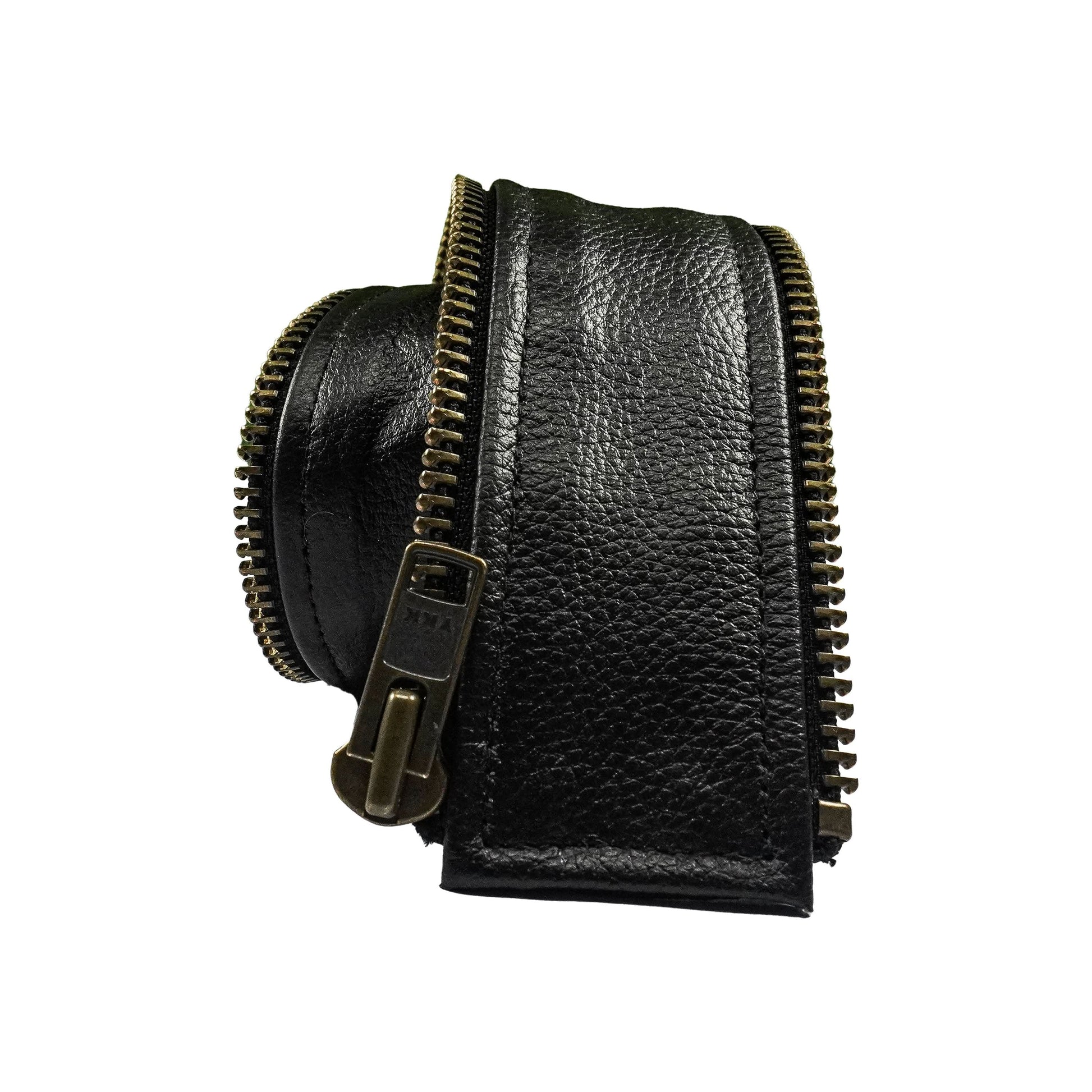 VXP504 Men's Black Universal Vest Expander Panel with Antique Zip vest expanders Renegade Classics