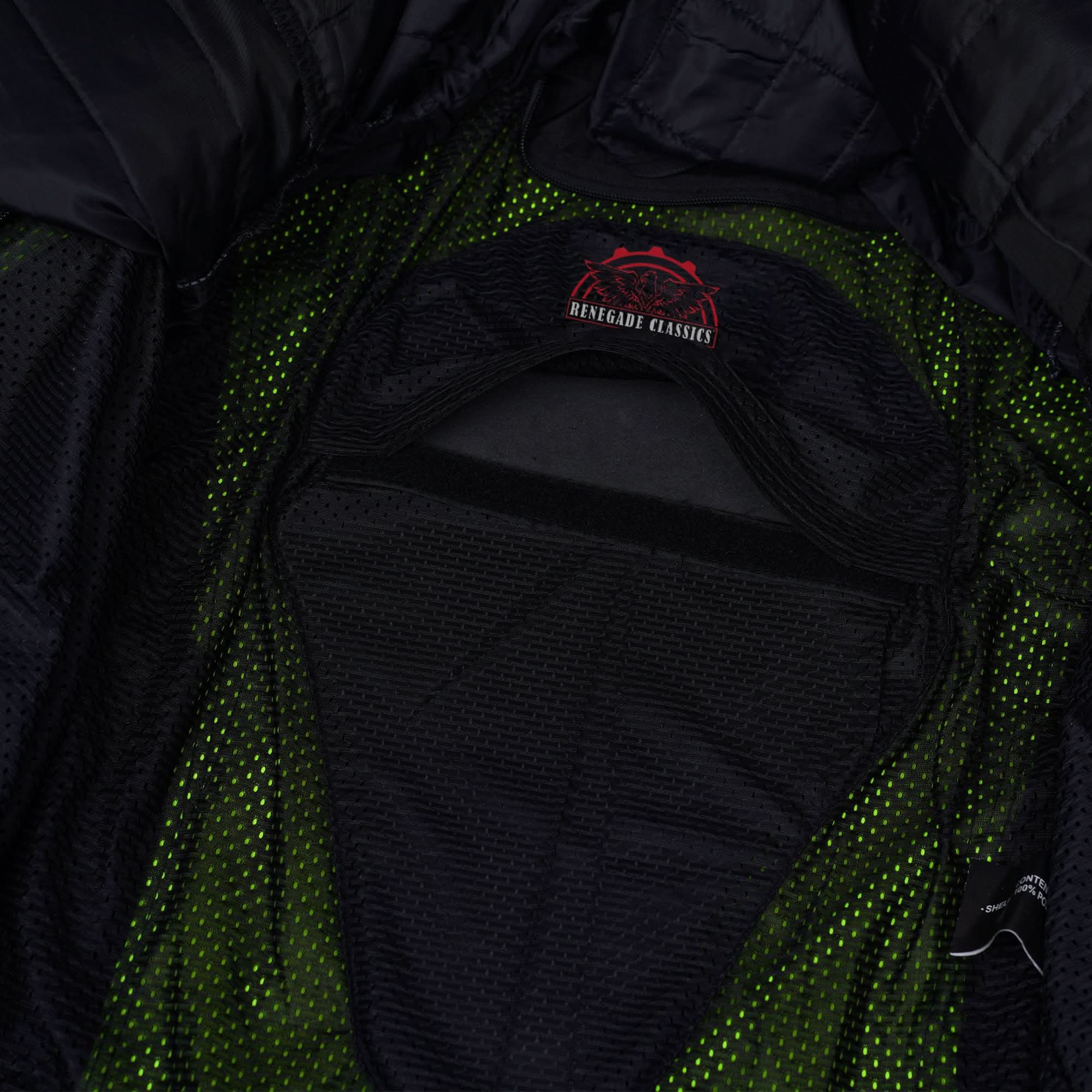 Impact Hi-Viz Mens  Mesh  Motorcycle Jacket
