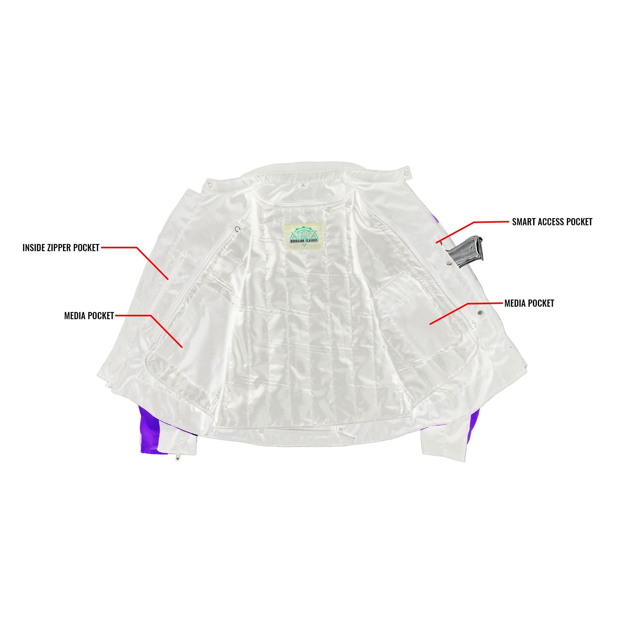 Performer Men's High-Vis Racer Mesh Jacket
