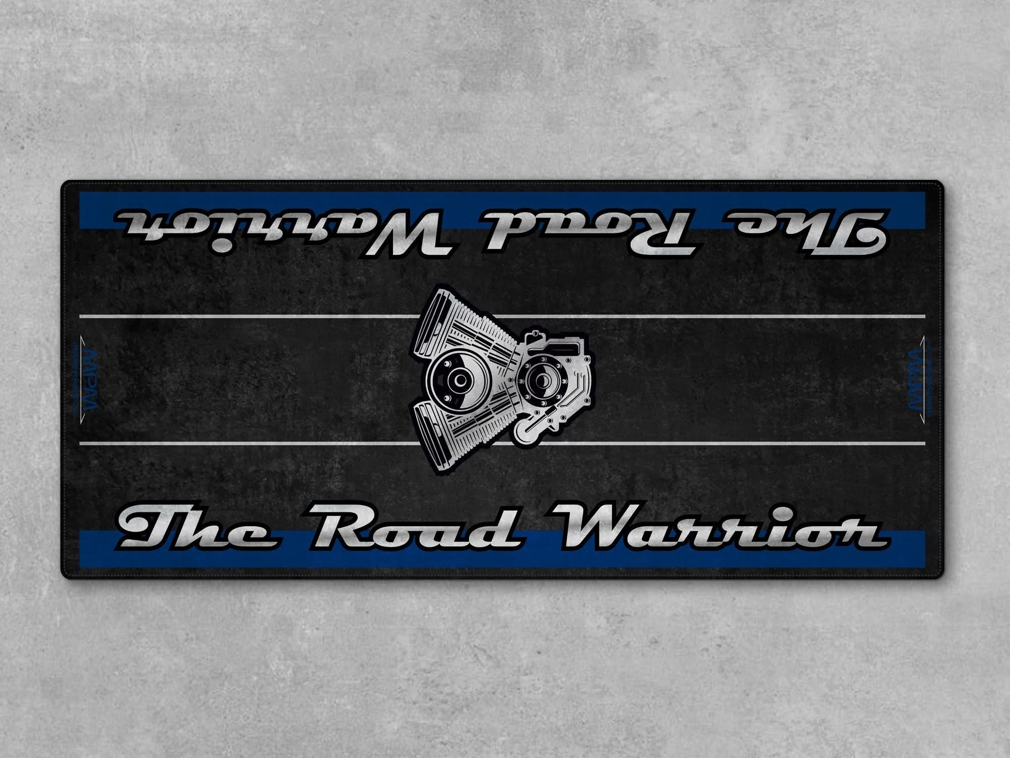 Motorcycle Mat for Touring Motorcycle "The Road Warrior" - MM7344