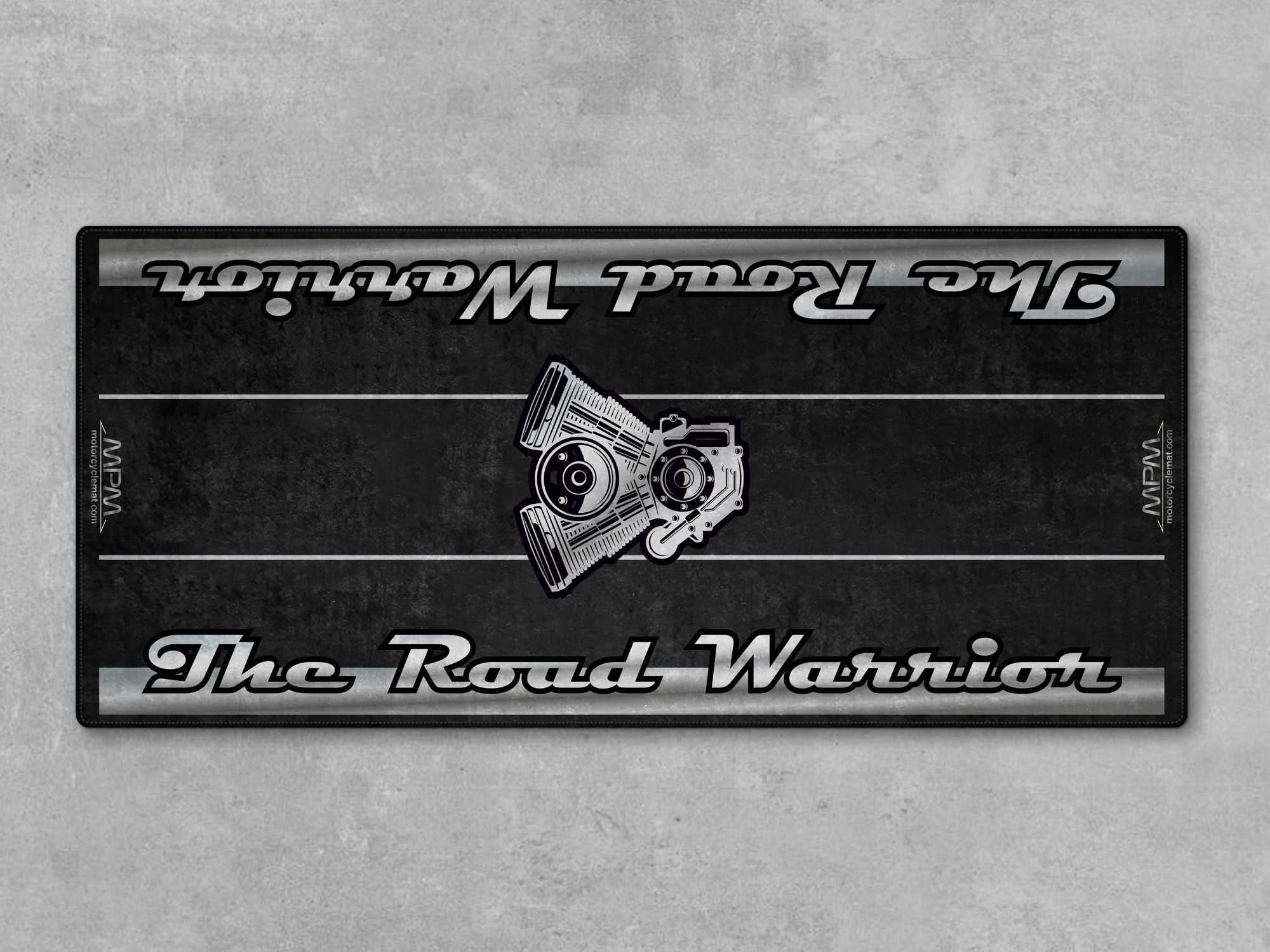 Motorcycle Mat for Touring Motorcycle "The Road Warrior" - MM7344