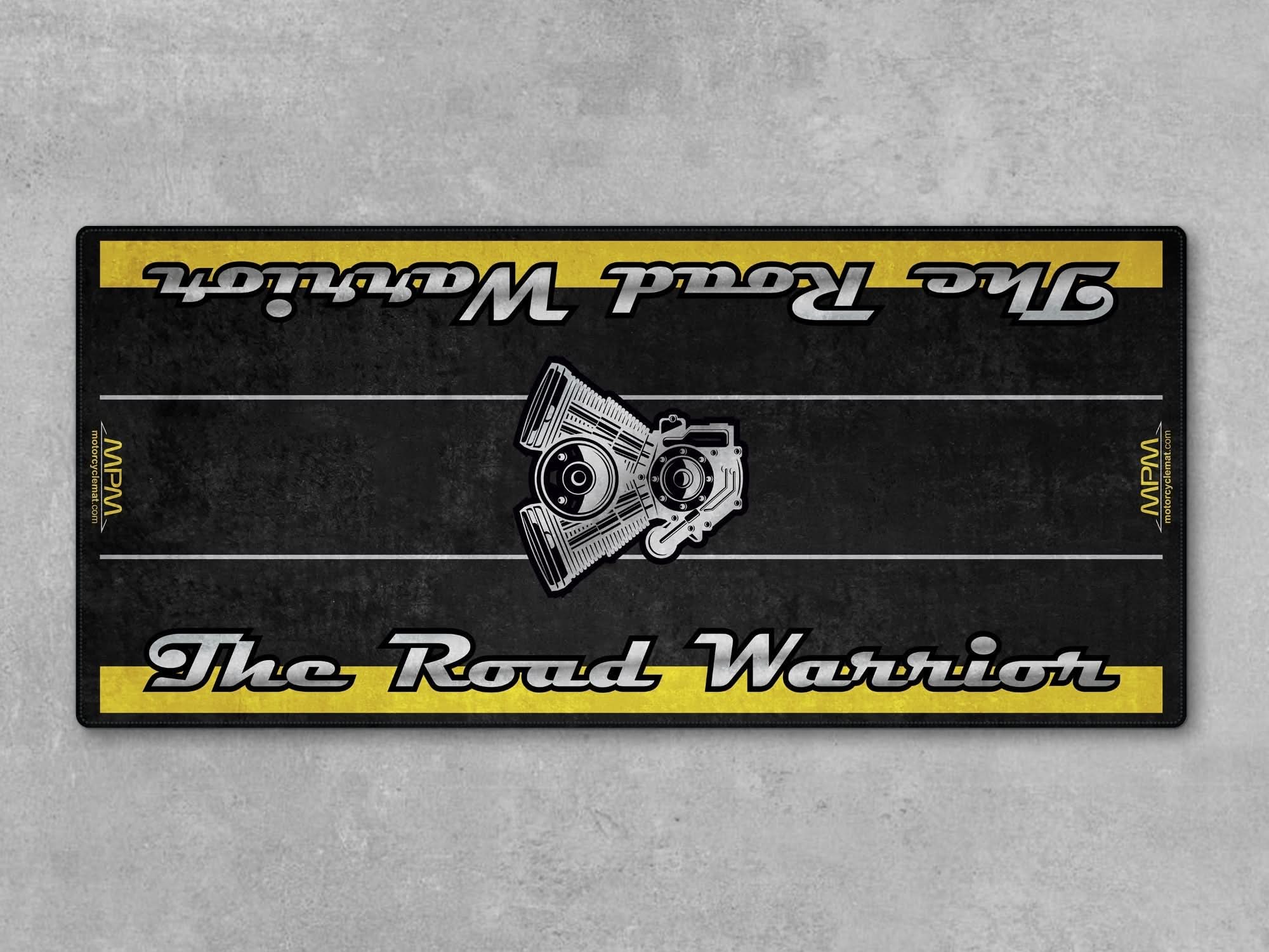 Motorcycle Mat for Touring Motorcycle "The Road Warrior" - MM7344