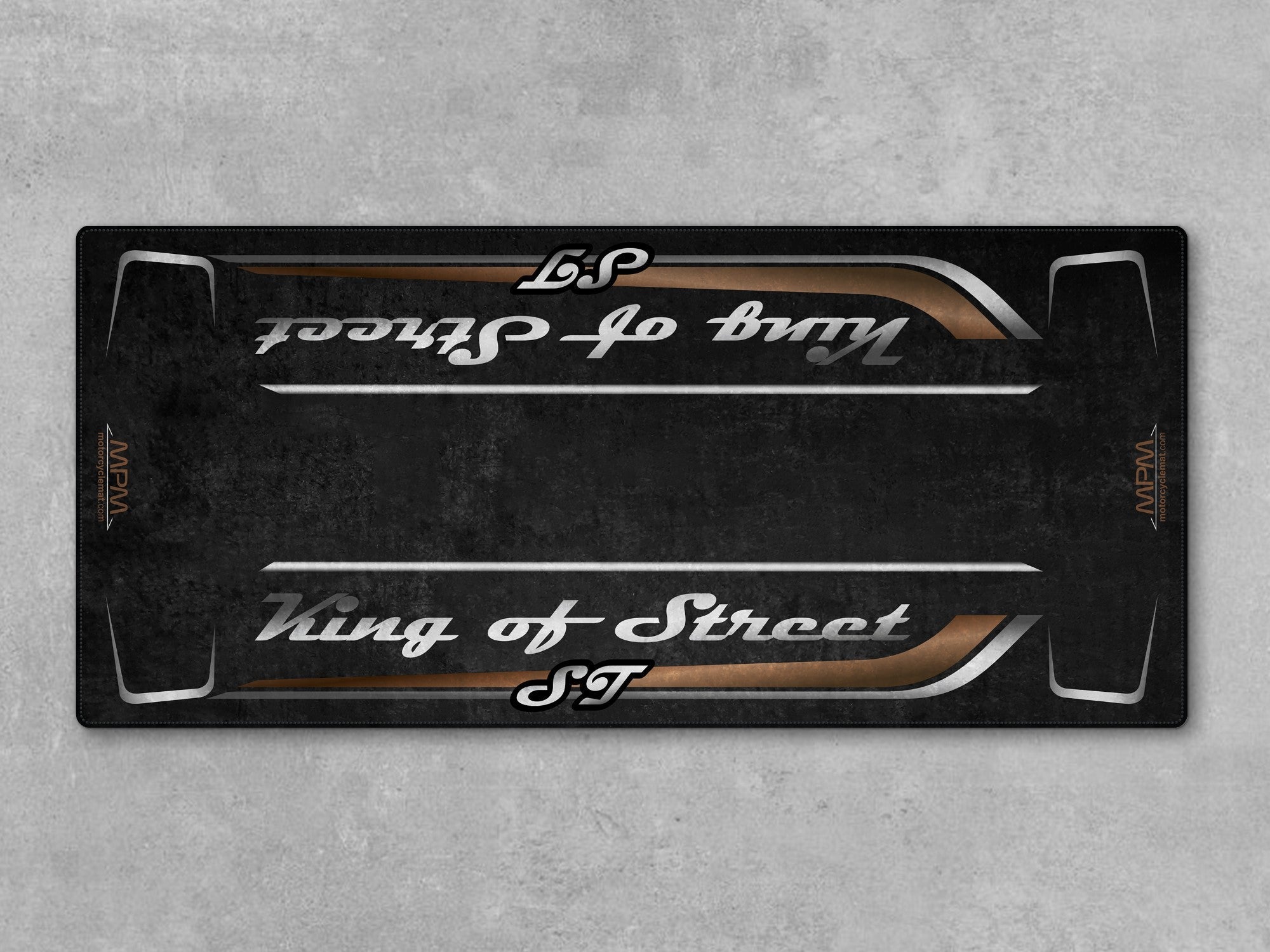 Motorcycle Mat for Cruiser Motorcycle "King of Street ST" - MM7348