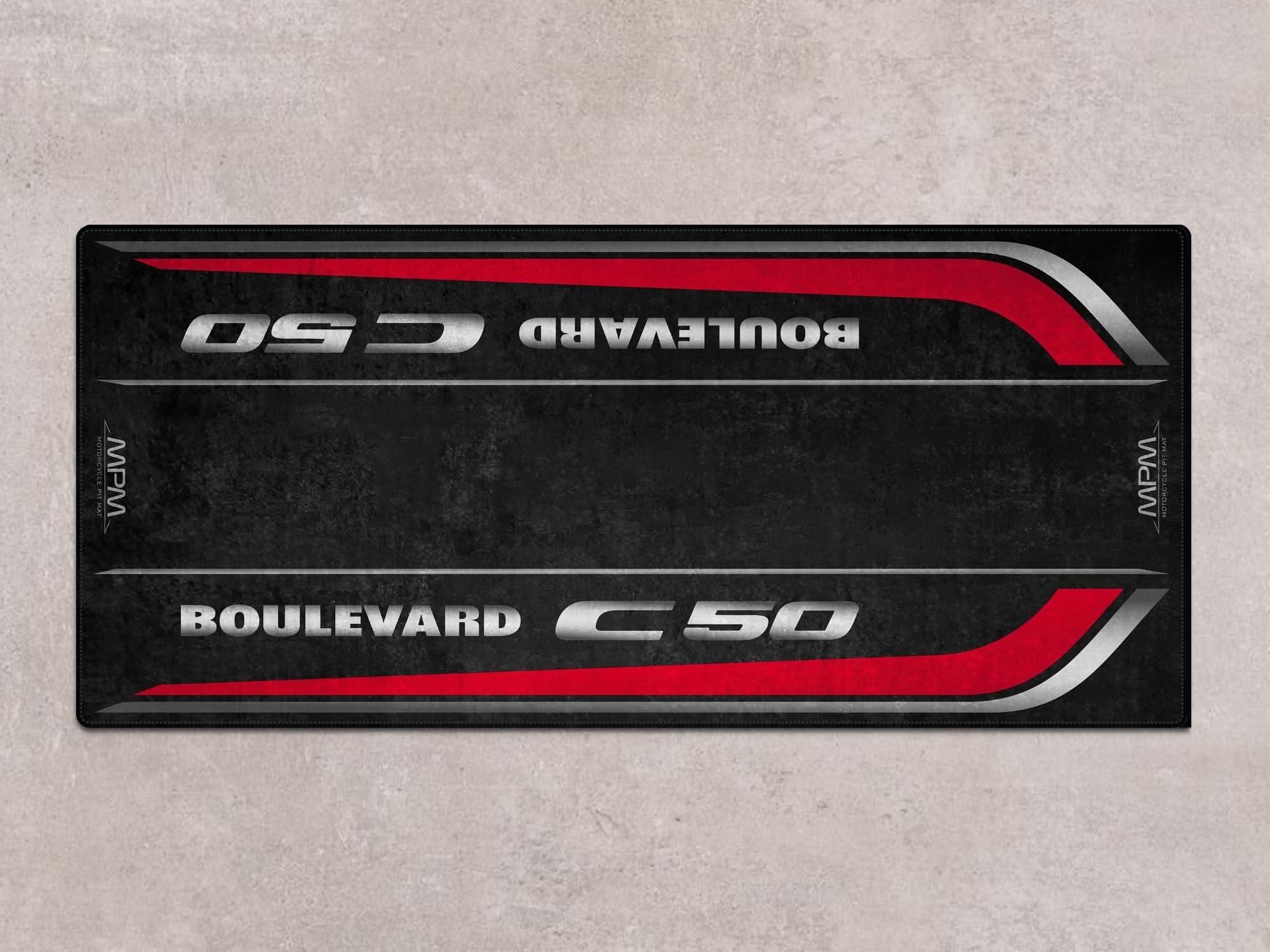 Designed Pit Mat for Suzuki Boulevard C5 Motorcycle - MM7367