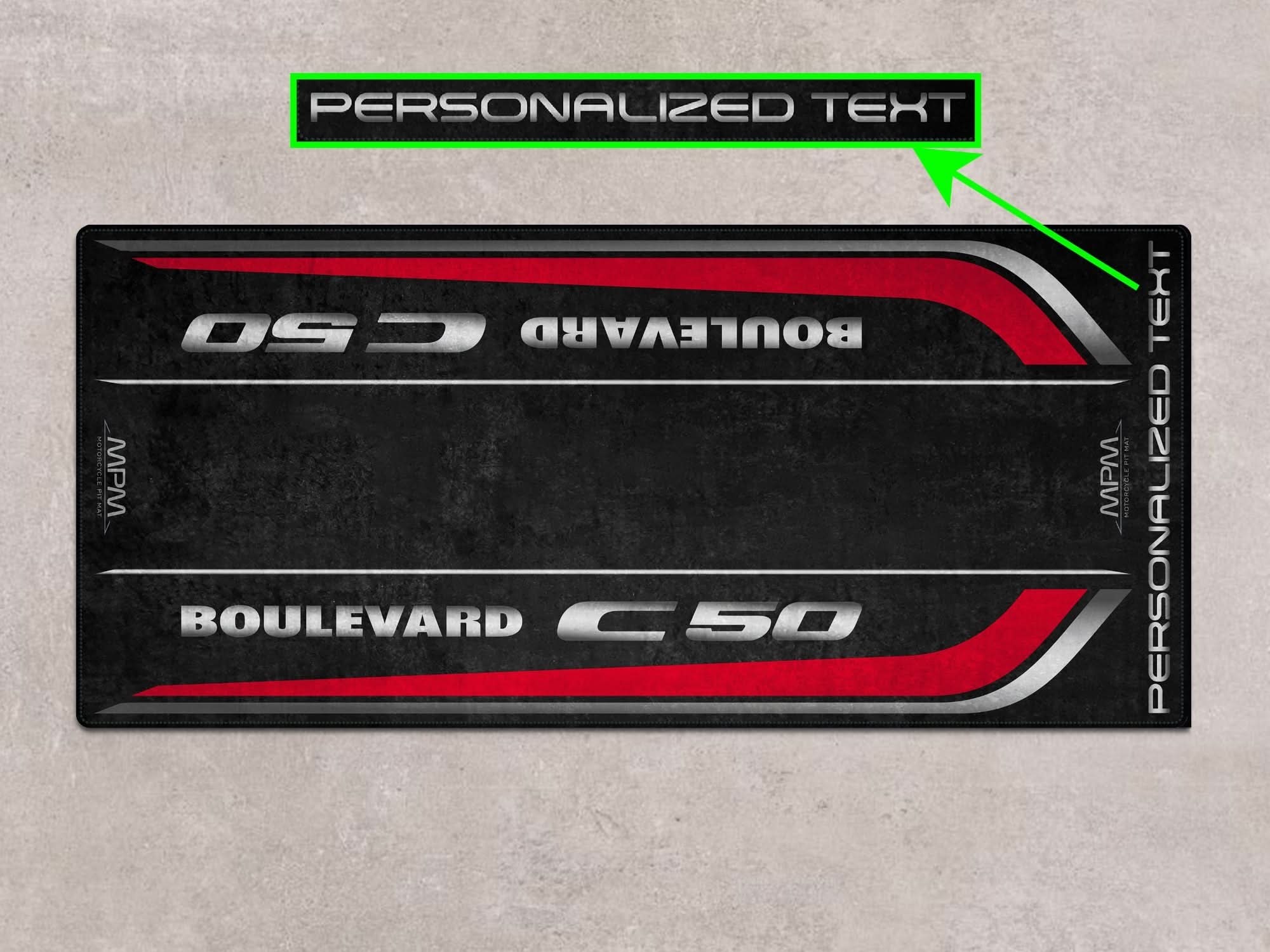 Designed Pit Mat for Suzuki Boulevard C5 Motorcycle - MM7367