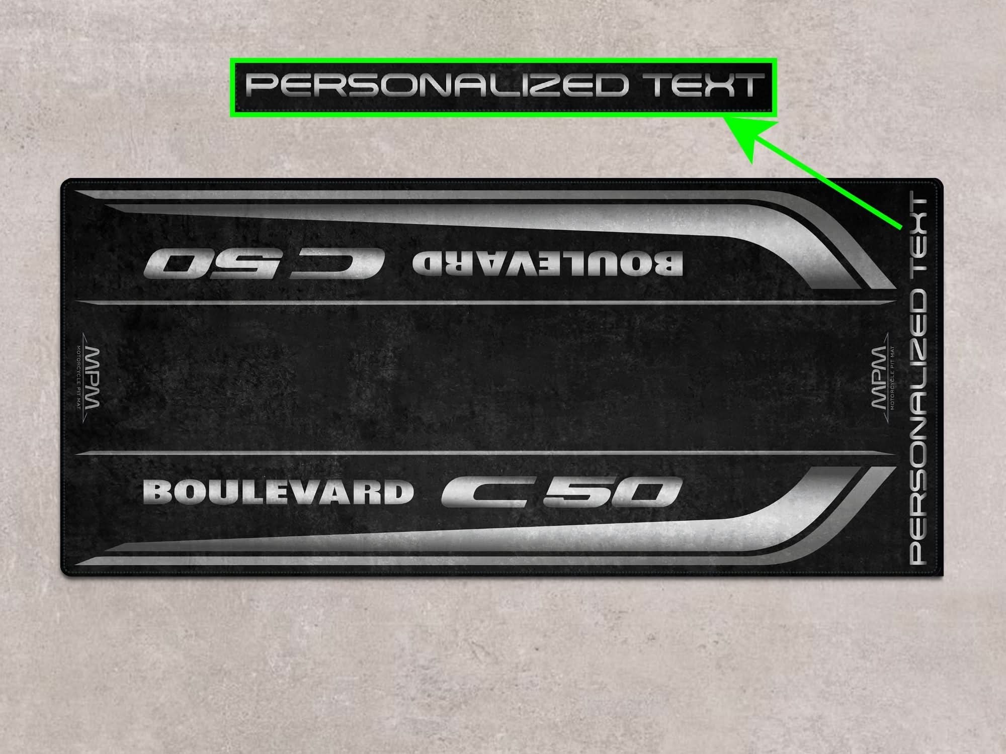 Designed Pit Mat for Suzuki Boulevard C5 Motorcycle - MM7367