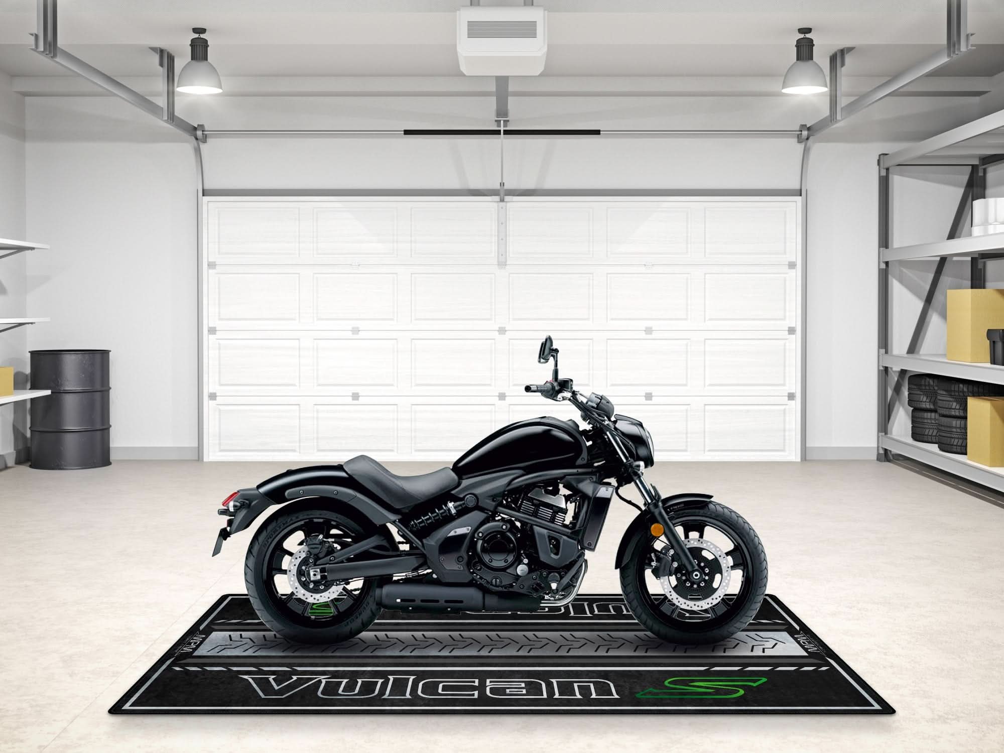 Designed Pit Mat for Kawasaki Vulcan S Motorcycle - MM7424
