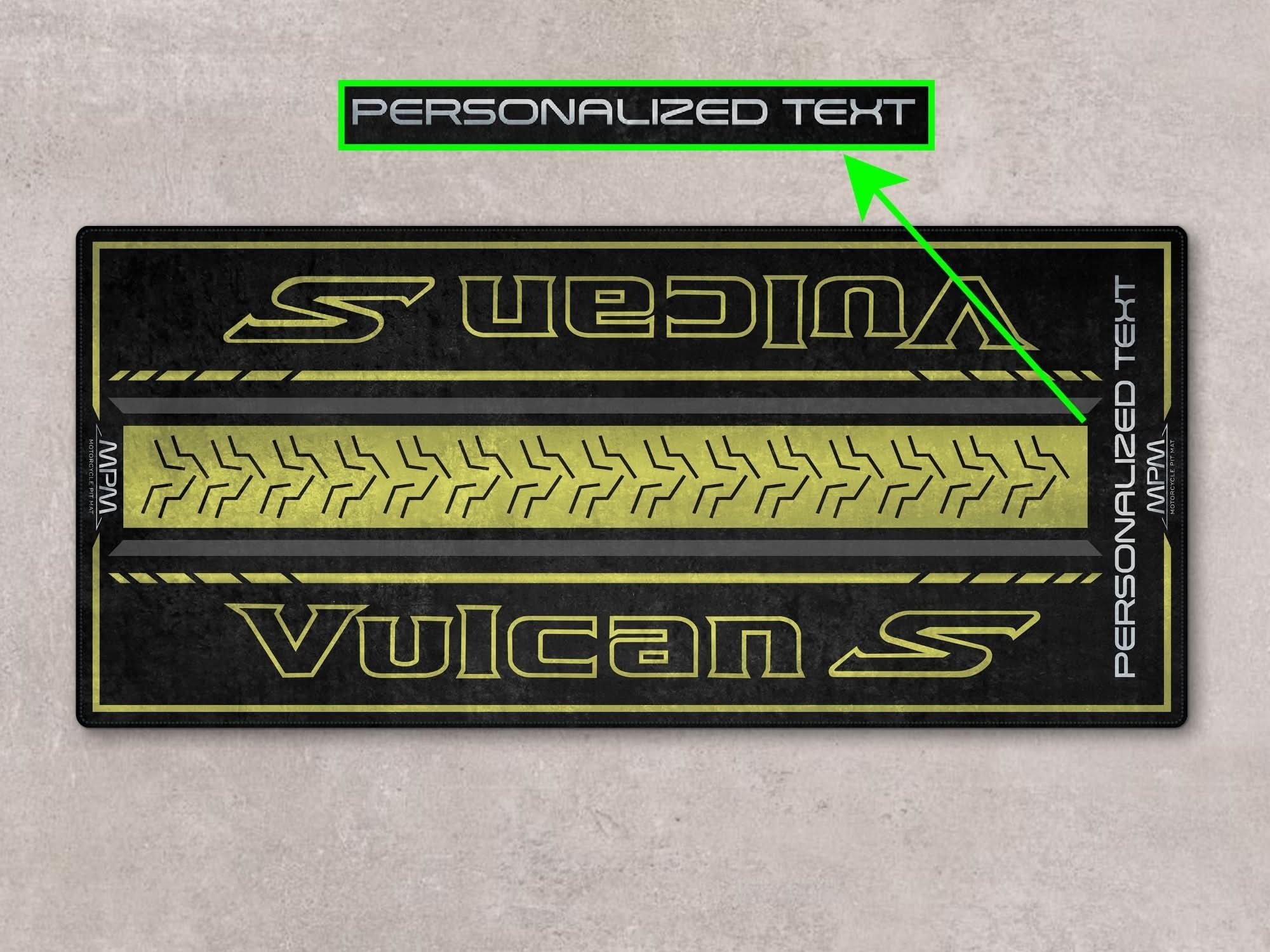 Designed Pit Mat for Kawasaki Vulcan S Motorcycle - MM7424