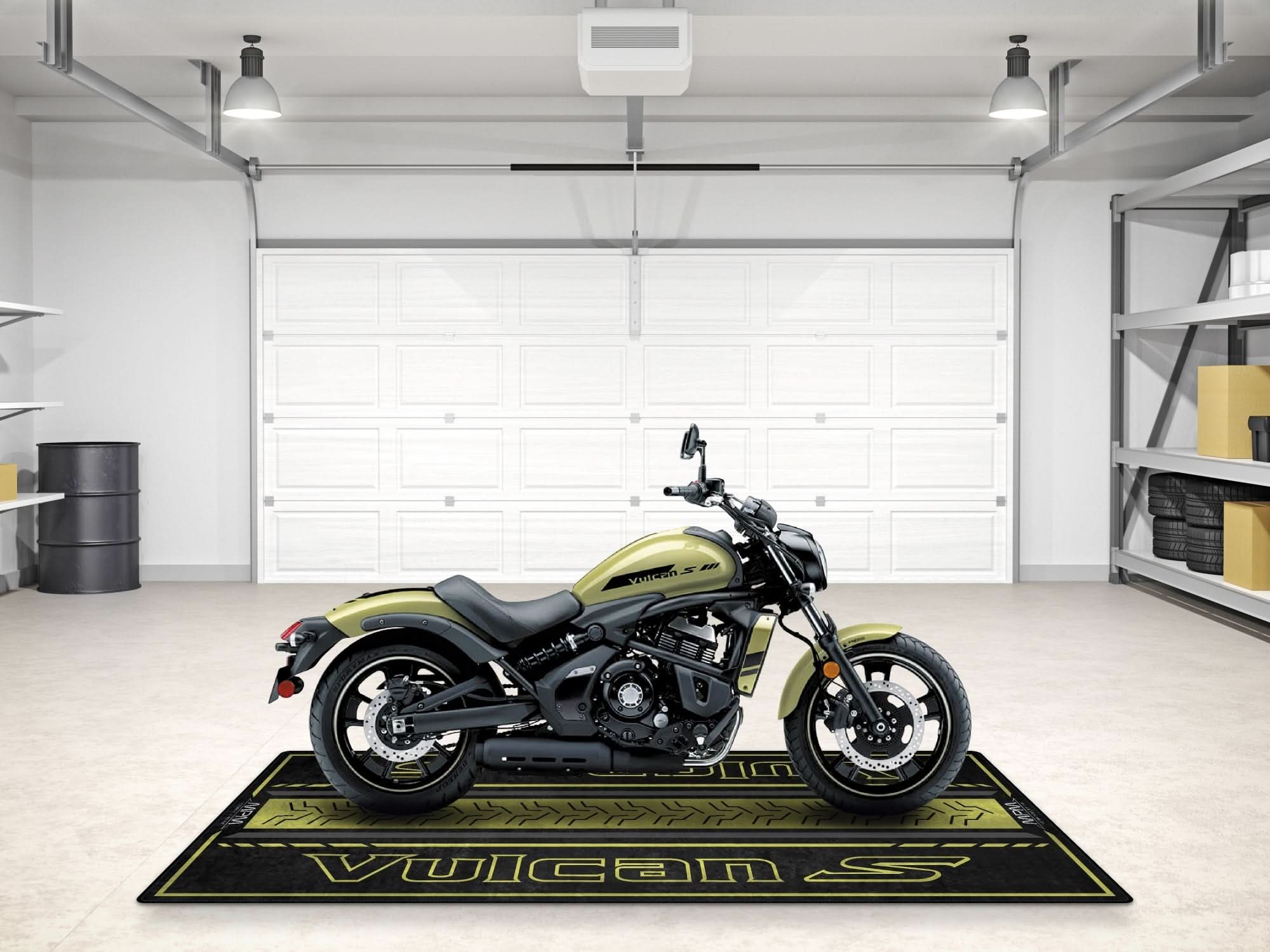 Designed Pit Mat for Kawasaki Vulcan S Motorcycle - MM7424