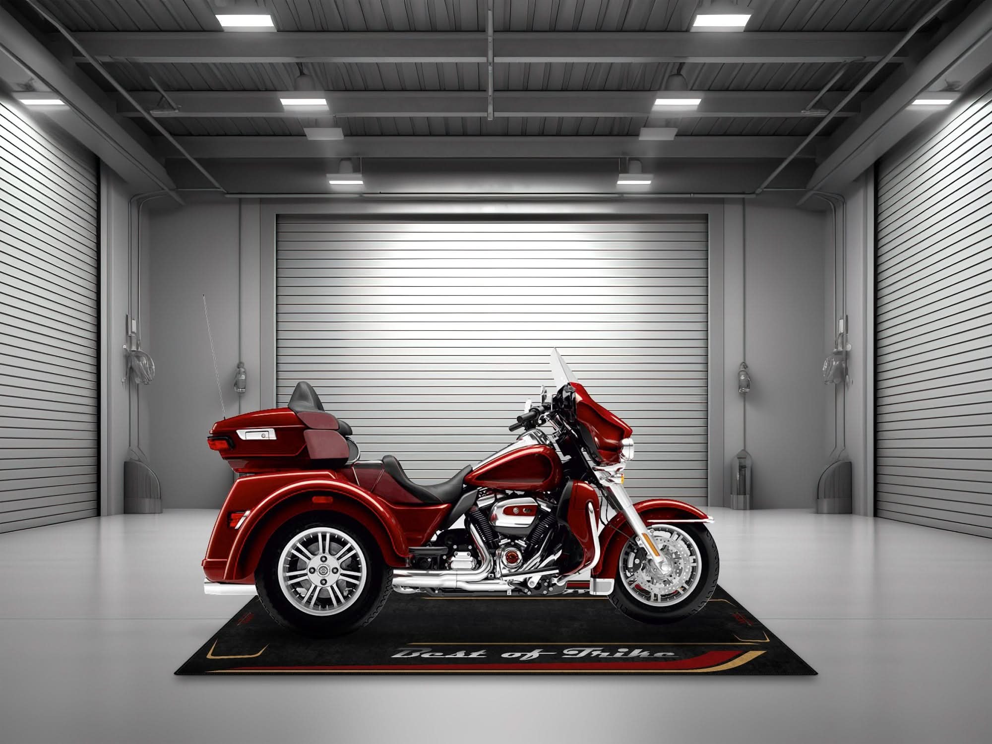 Motorcycle Mat for Trike Motorcycle "Best of Trike" - MM7433