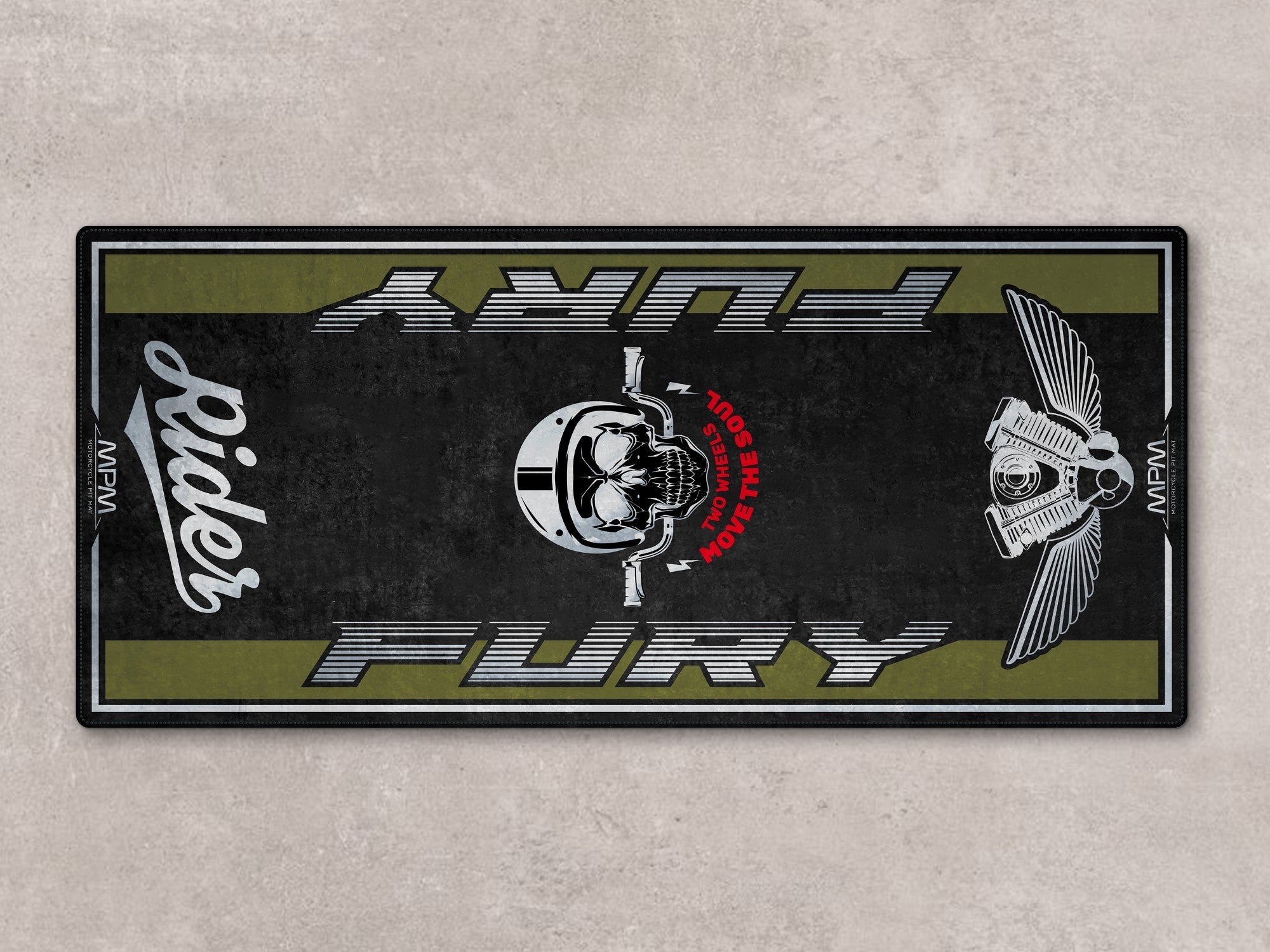 Designed Pit Mat for Honda Fury Motorcycle - MM7435
