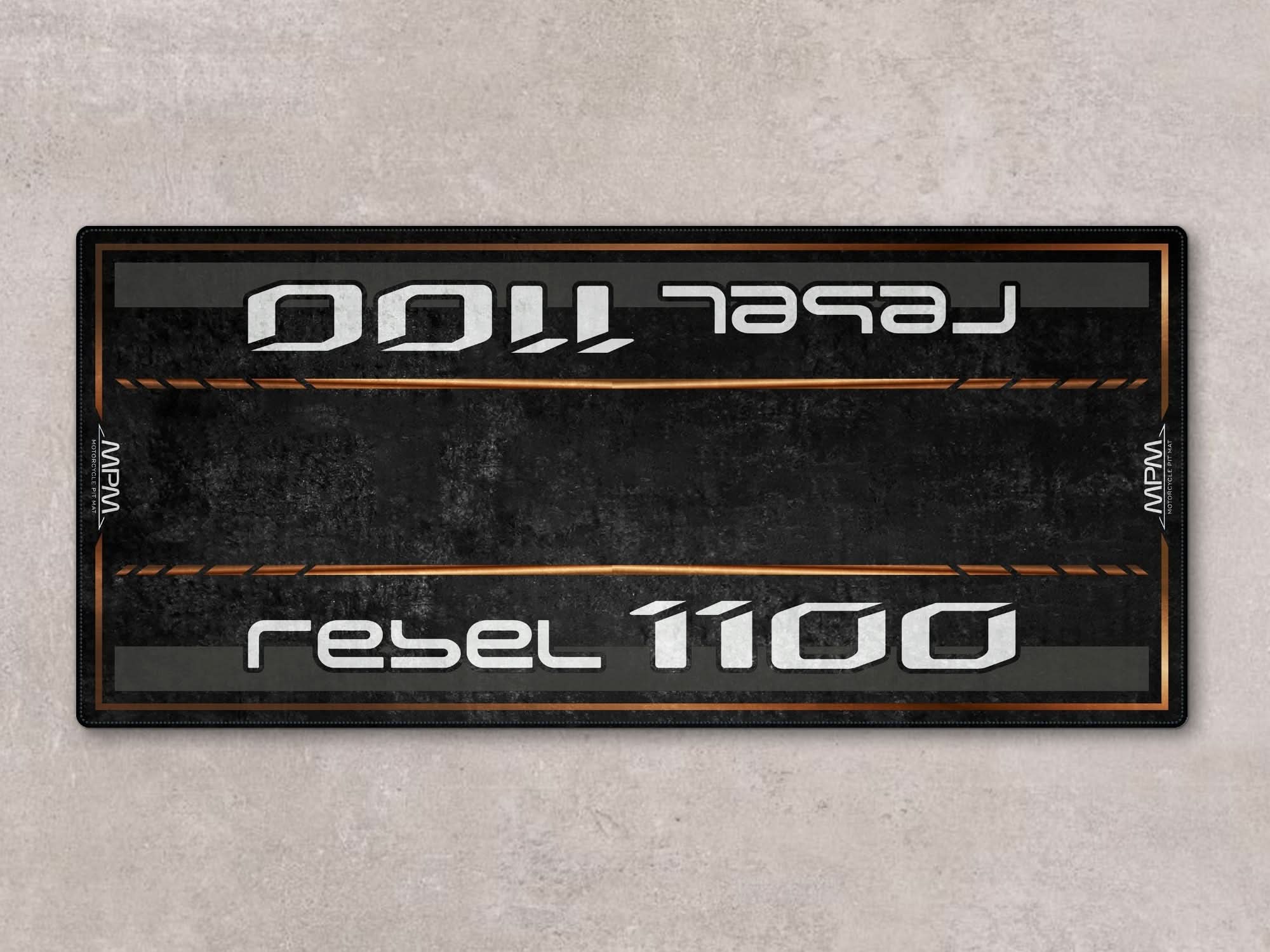 Designed Pit Mat for 224 Honda Rebel 11 Motorcycle - MM7438