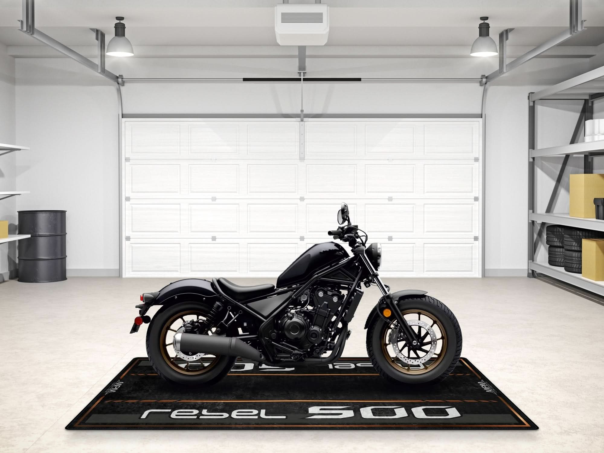 Designed Pit Mat for Honda Rebel 5 Motorcycle - MM7439