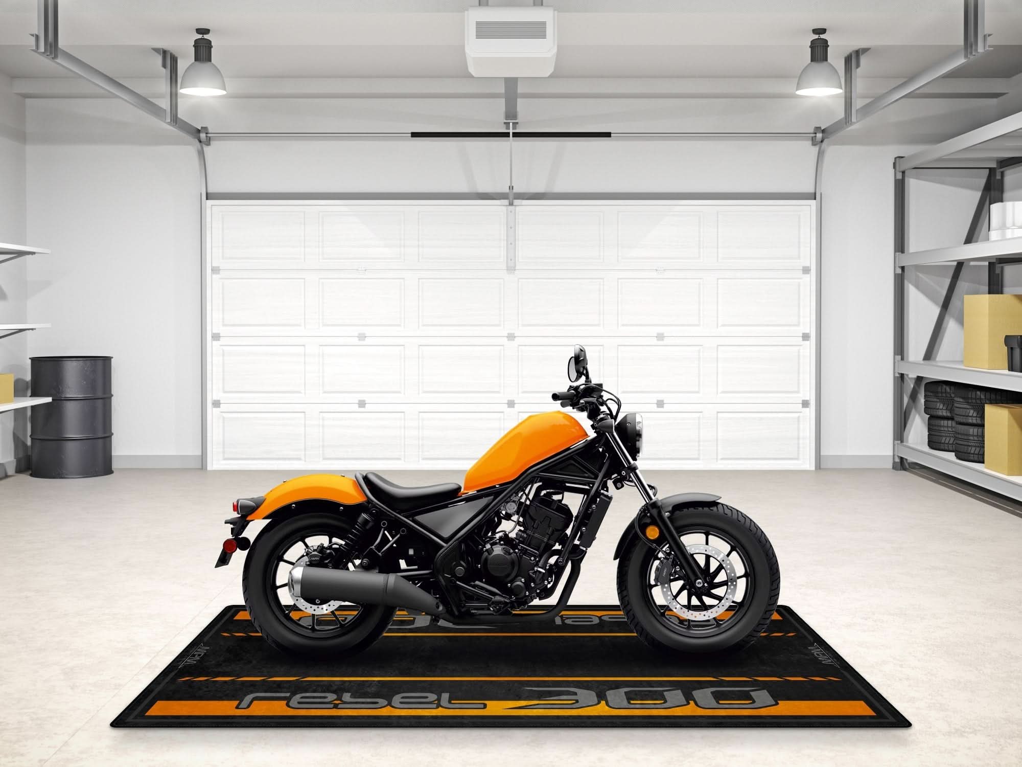 Designed Pit Mat for Honda Rebel 3 Motorcycle - MM744