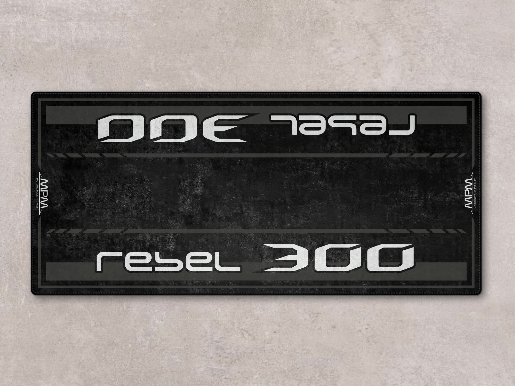 Designed Pit Mat for Honda Rebel 3 Motorcycle - MM744