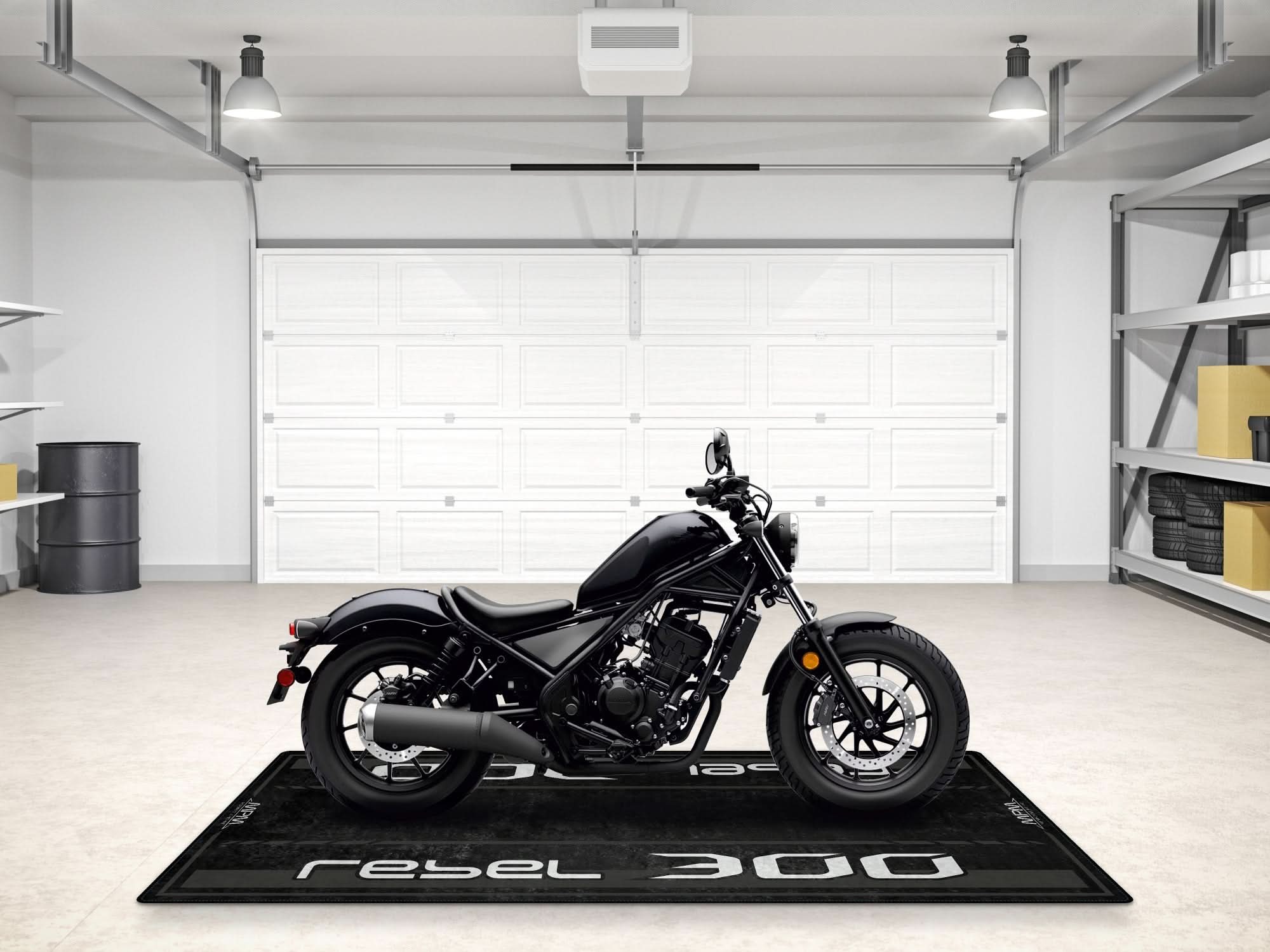 Designed Pit Mat for Honda Rebel 3 Motorcycle - MM744