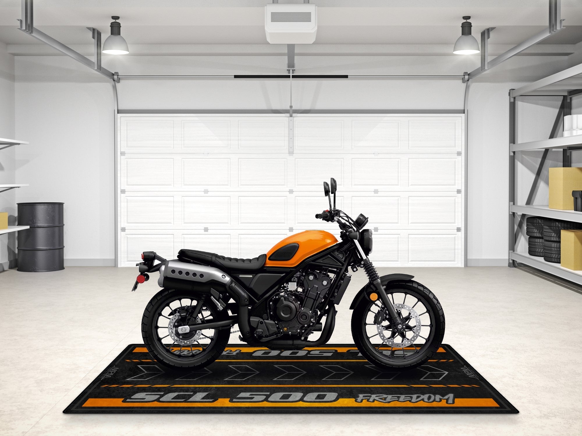 Designed Pit Mat for Honda SCL5 Motorcycle - MM7448
