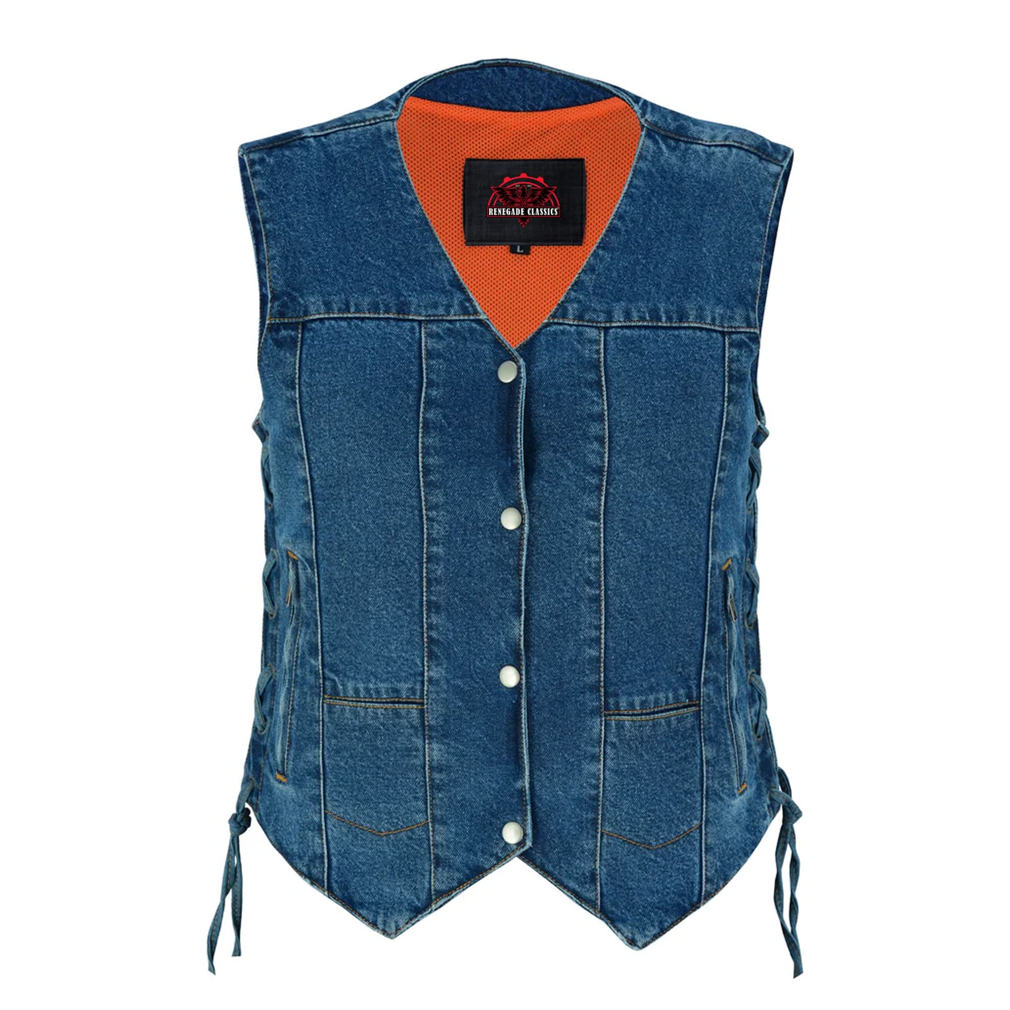 Blue Haven womens denim vest