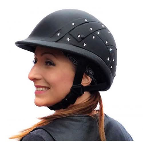 DIAMONDS IN THE RUFF - BADASS - Half Helmet Helmets Badass Helmets
