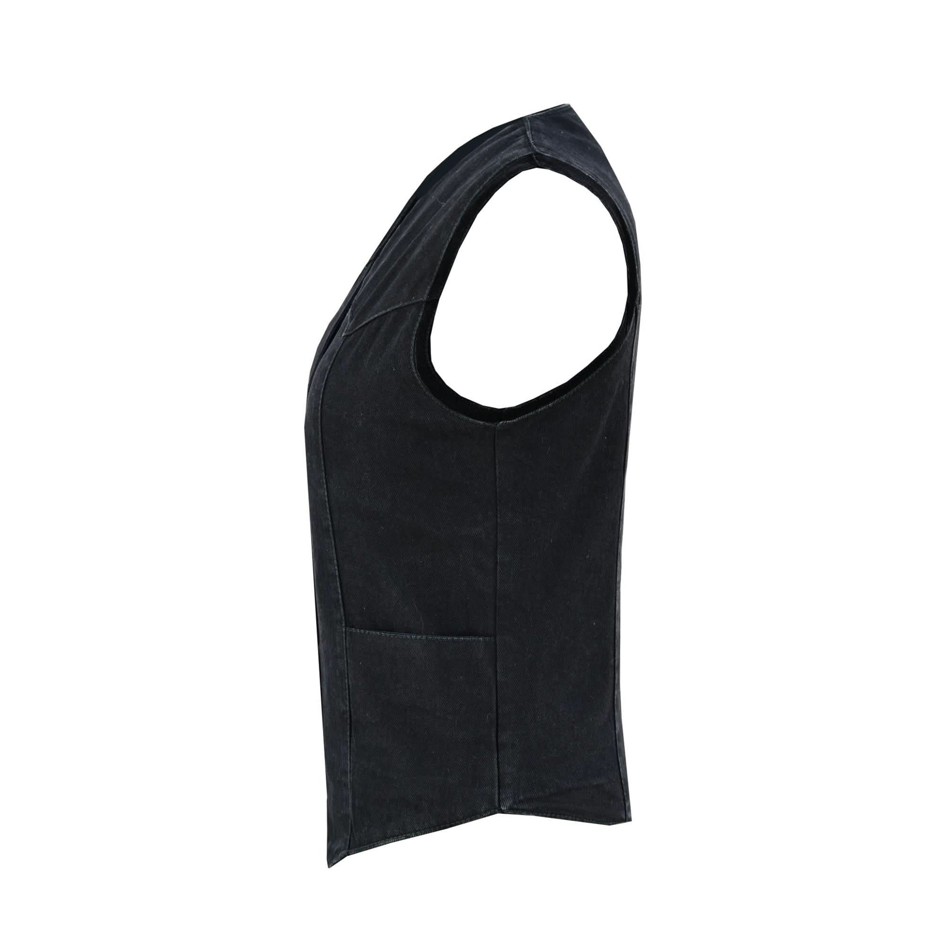 Breezy womens denim vest Women's Denim Vests Renegade Classics
