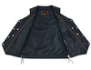 RC142 Men's Single Back Panel Concealed Carry Vest (Buffalo Nickel He