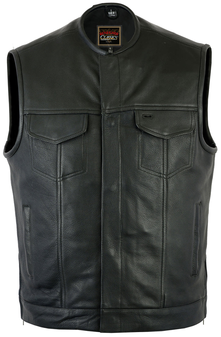 RC187 Upgraded Style Gun Pockets, Hidden 10" Gun Metal Zipper, Side Z