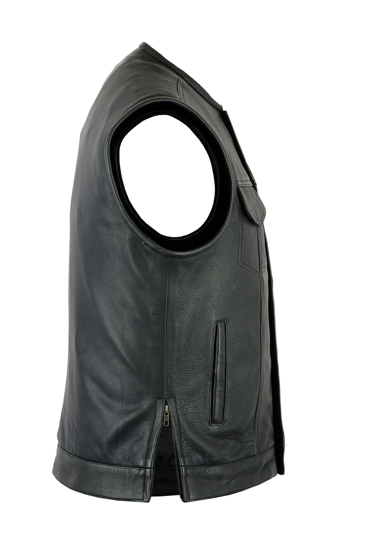 RC187 Upgraded Style Gun Pockets, Hidden 10" Gun Metal Zipper, Side Z
