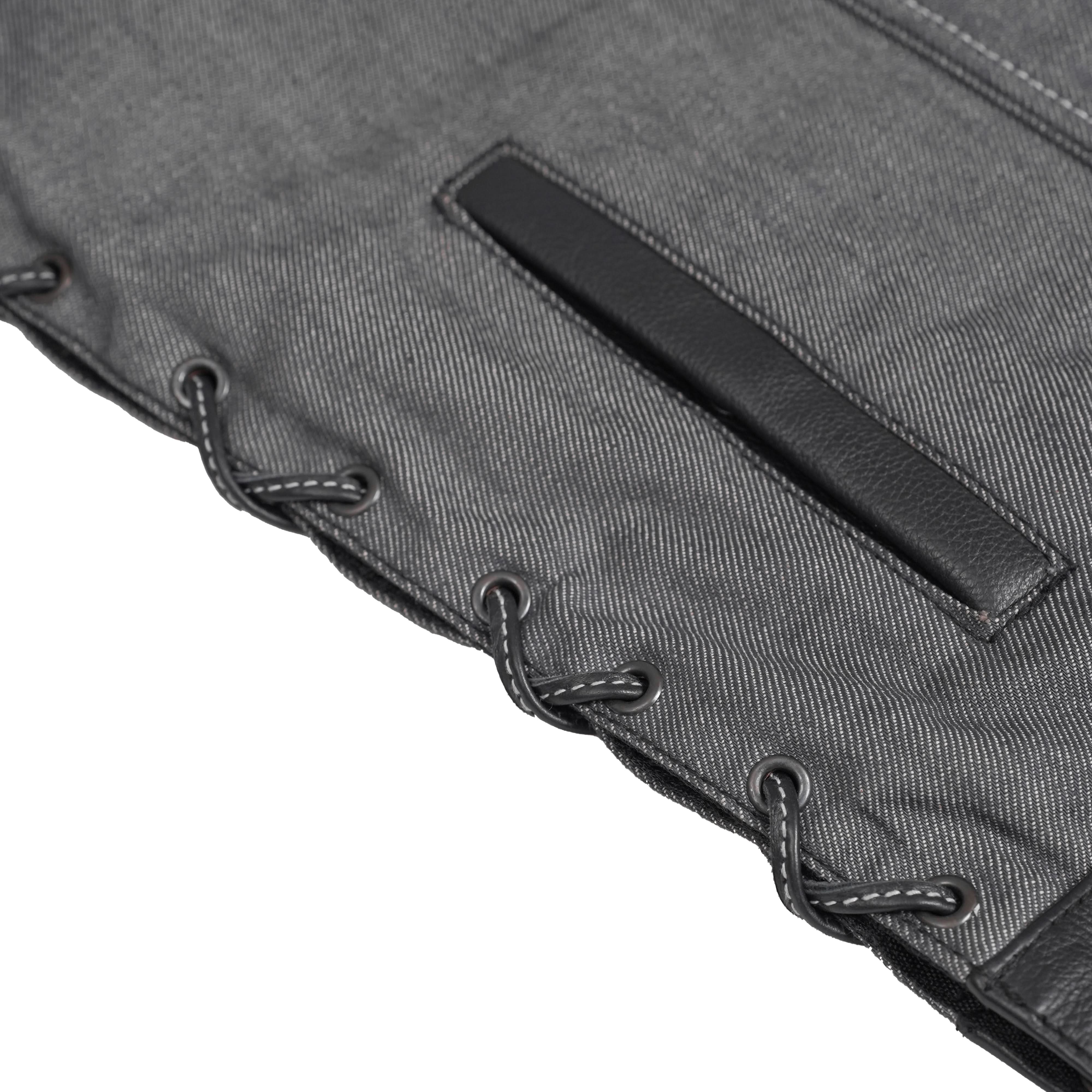 Dark Venture Men’s Leather Vest