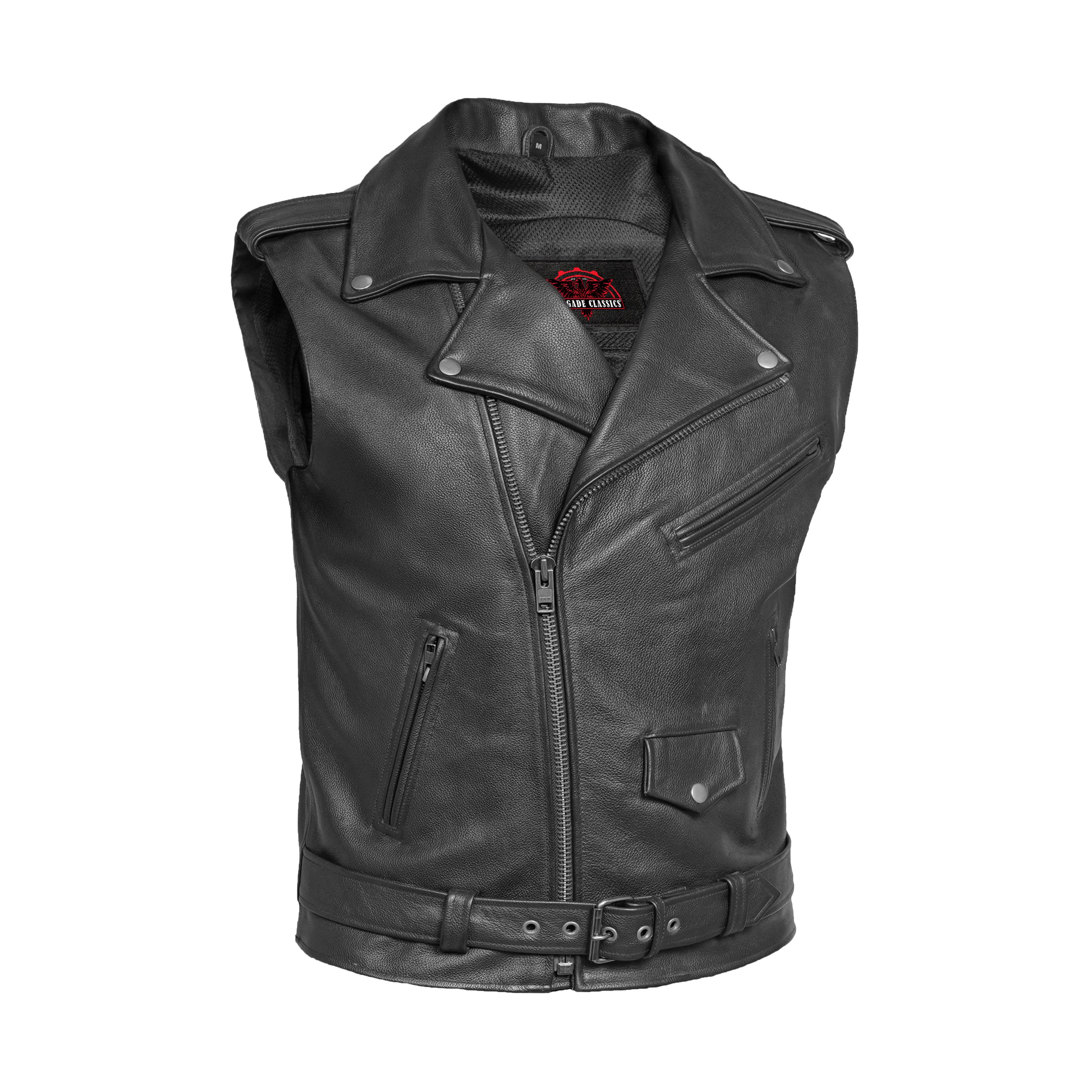 Cruze Motorcycle Leather Vest