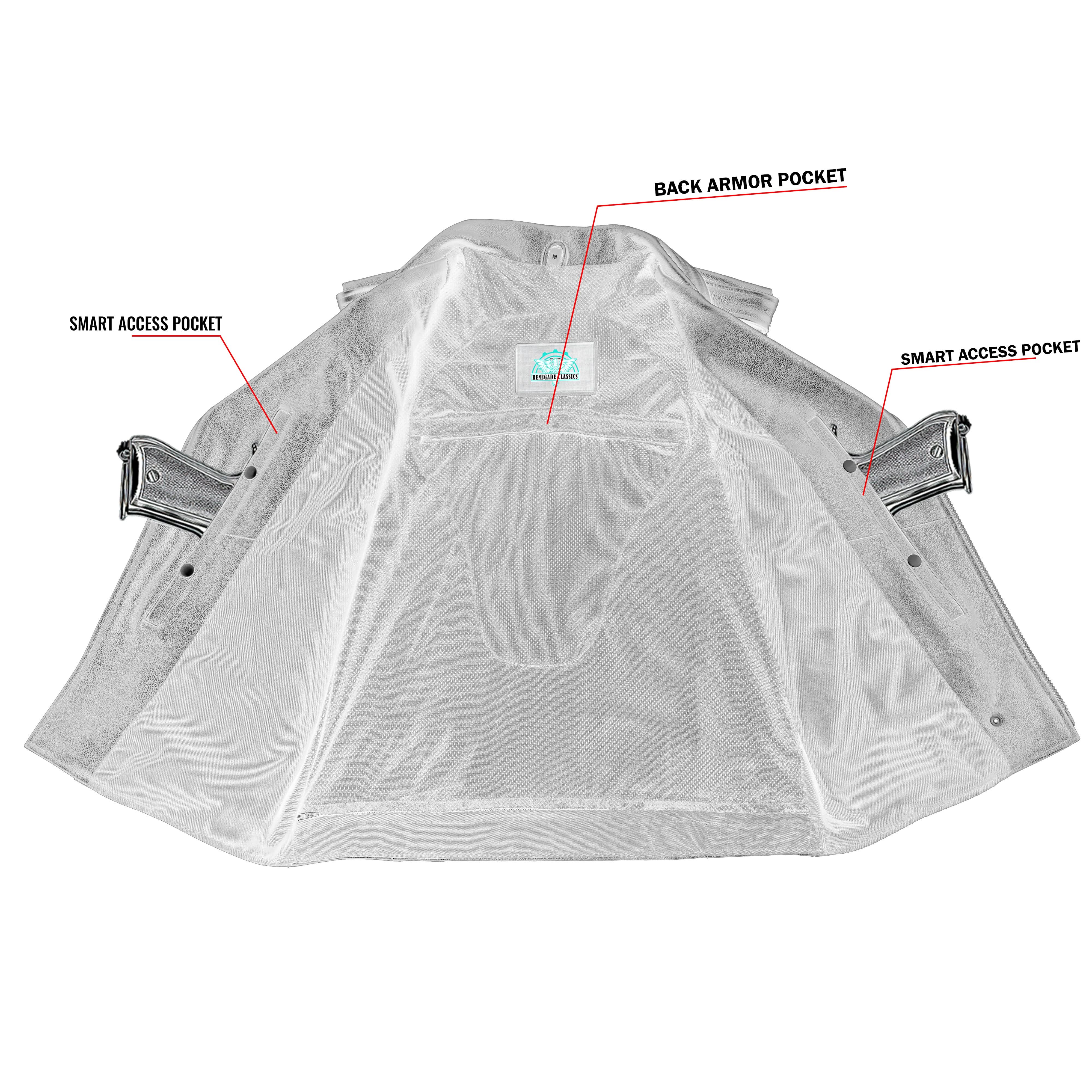 Cruze Motorcycle Leather Vest