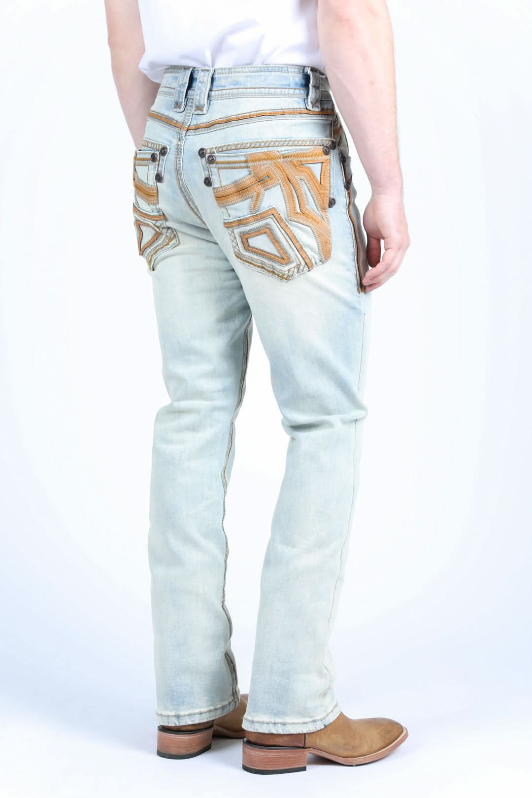 Holt Men's Slim Boot Cut Jeans