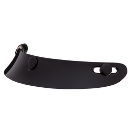 Mini Scoop Visor- Gloss Black