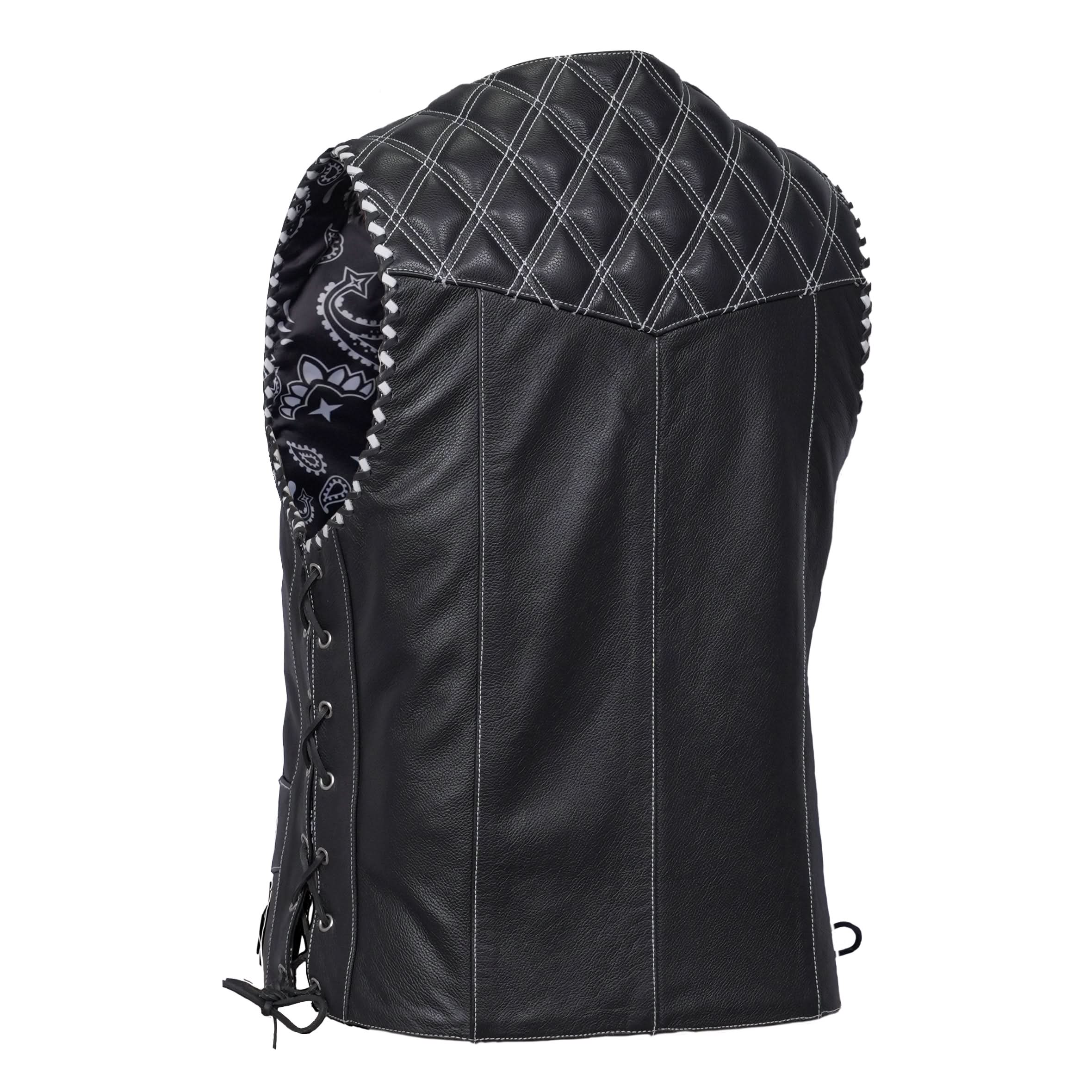 Velrik Men’s Leather Vest