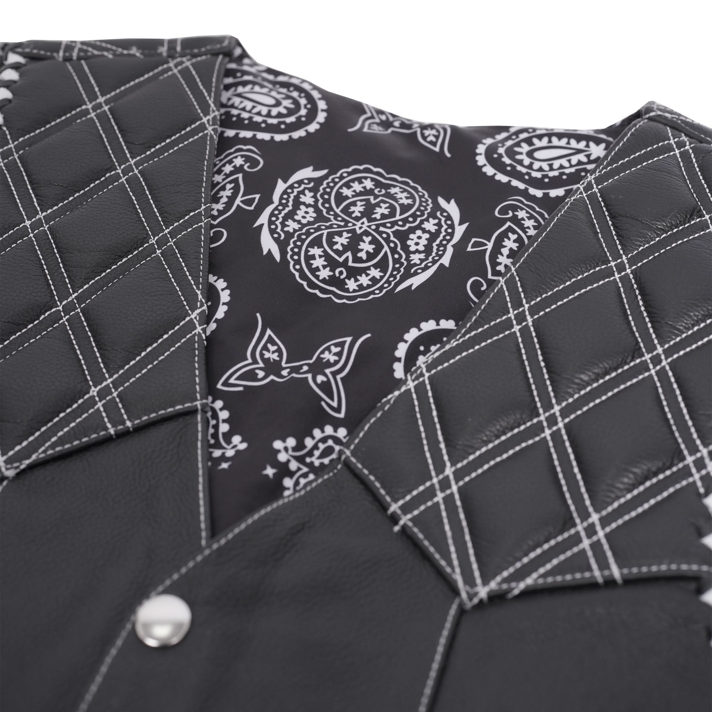 Velrik Men’s Leather Vest