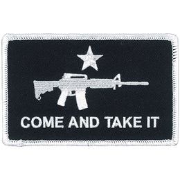 Hot Leathers Come Take It Rifle Patch