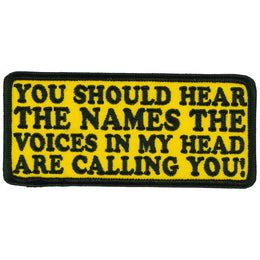 Hot Leathers You should Hear The Names Patch