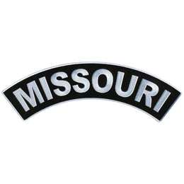 Hot Leathers Missouri 12” X 3” Top Rocker Patch