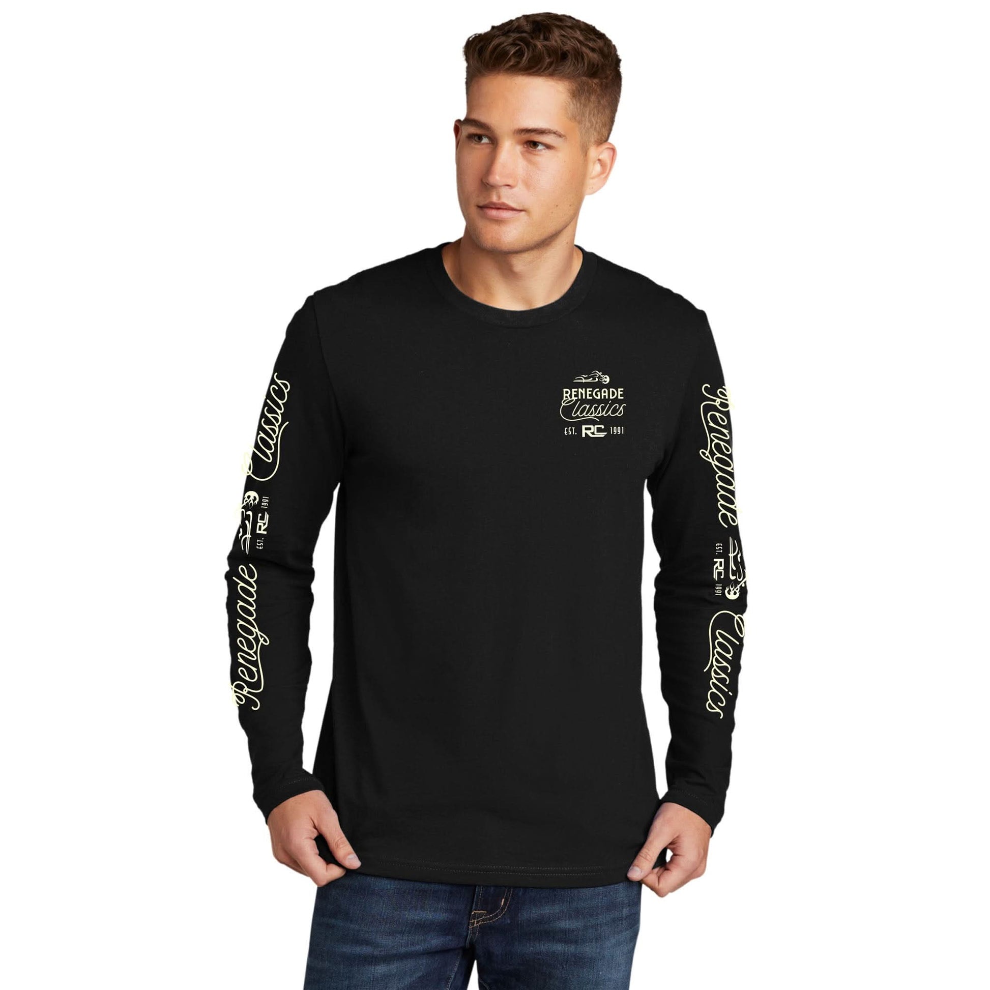 RC Retro Sign Men's Long Sleeve Shirt Shirts & Tops Renegade Classics