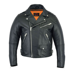 Rampart Men's Black Motorcycle Jacket