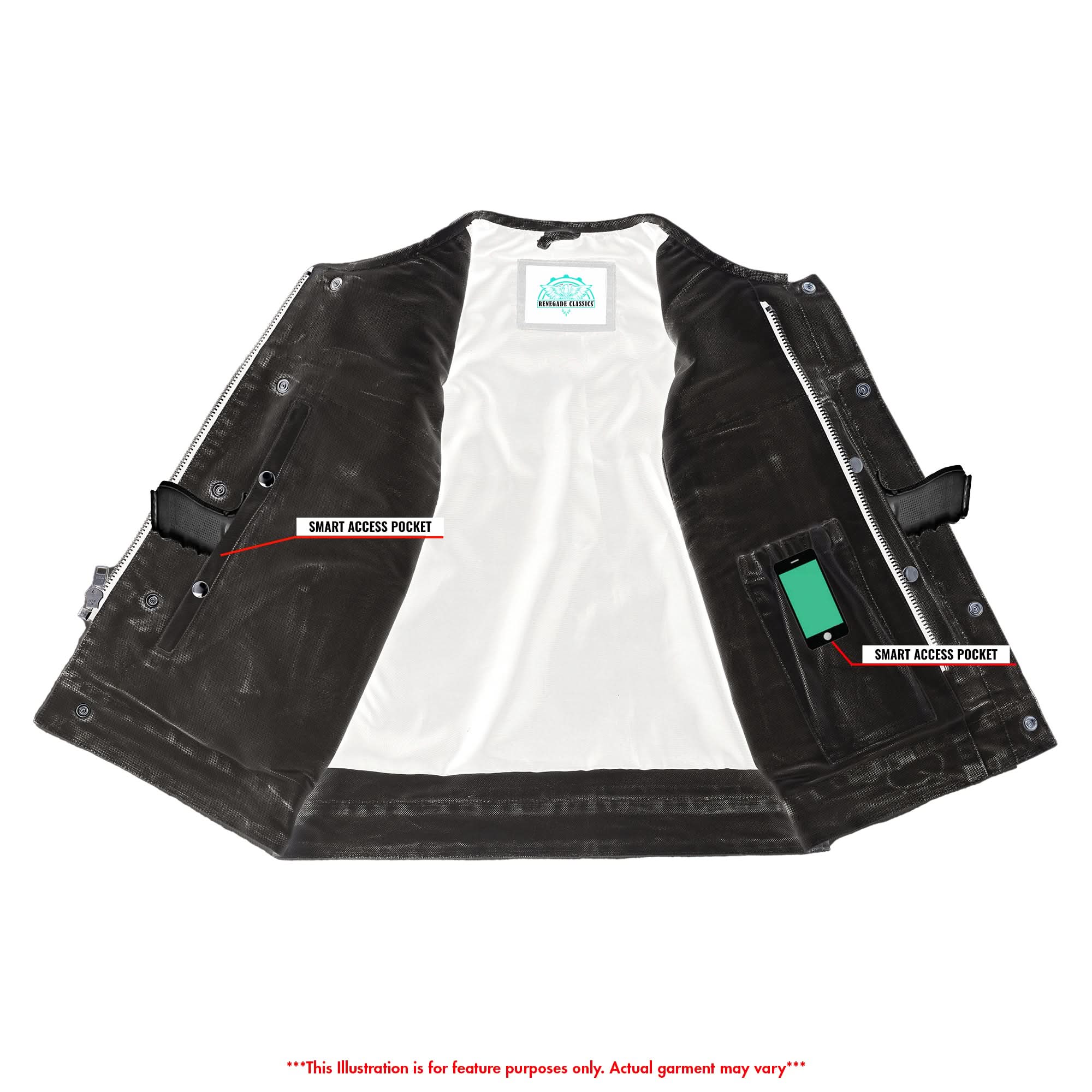 Blaze Scorcher Men's Canvas Vest